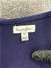 Love, Fire Blue Sleeveless Blouse Size L - photo 7