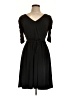 NY Collection Solid Black Casual Dress Size L - photo 1