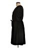 NY Collection Solid Black Casual Dress Size L - photo 5