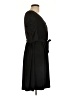 NY Collection Solid Black Casual Dress Size L - photo 4