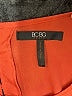 BCBG Paris 100% Polyester Orange 3/4 Sleeve Blouse Size S - photo 7