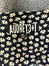 Audrey 3+1 100% Rayon Black 3/4 Sleeve Blouse Size M - photo 4