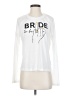 Francesca's White Long Sleeve T-Shirt Size S - photo 1