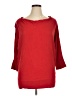 MICHAEL Michael Kors Solid Red Pullover Sweater Size 0X - photo 1