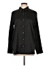 J. McLaughlin Solid Black Long Sleeve Blouse Size L - photo 1