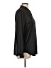 J. McLaughlin Solid Black Long Sleeve Blouse Size L - photo 4