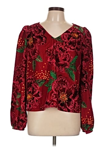 Maison d' Amelie Long Sleeve Blouse (view 1)