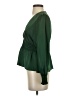 BCBGMAXAZRIA 100% Polyester Green Long Sleeve Blouse Size XS - photo 5
