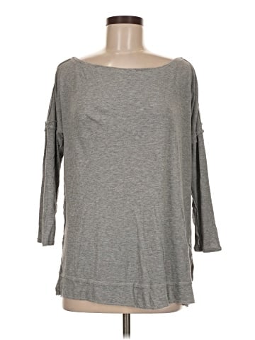 Bordeaux 3/4 Sleeve T-Shirt (view 1)