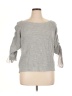 Love By Design Gray Pullover Sweater Size XL - photo 1