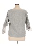 Love By Design Gray Pullover Sweater Size XL - photo 2