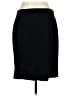 Ellen Tracy Solid Black Casual Skirt Size L - photo 2
