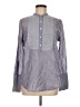 J.Crew Stripes Blue Long Sleeve Blouse Size 8 - photo 1