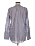 J.Crew Stripes Blue Long Sleeve Blouse Size 8 - photo 2