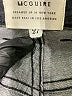 Mcguire Chevron-herringbone Gray Jeans Size 27 waist - photo 6