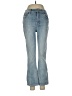 7 For All Mankind Hearts Blue Jeans Size 29 waist - photo 1