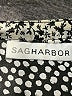 Sag Harbor 100% Polyester Black 3/4 Sleeve Blouse Size XL - photo 4