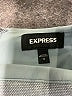 Express Solid Gray Formal Skirt Size 12 - photo 4