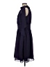 Dialogue 100% Polyester Solid Blue Casual Dress Size M - photo 5