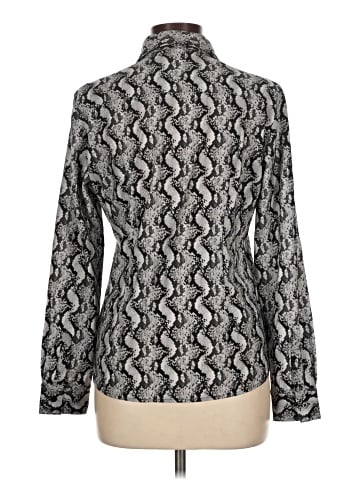Ameliora Long Sleeve Button-Down Shirt (view 2)