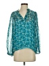 Shoshanna Teal 3/4 Sleeve Blouse Size S - photo 1