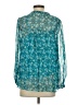 Shoshanna Teal 3/4 Sleeve Blouse Size S - photo 2
