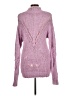 Glamorous 100% Acrylic Hearts Pink Pullover Sweater Size L - photo 2
