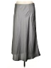 J.Crew 100% Polyester Solid Gray Casual Skirt Size L - photo 2