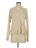 Chan Luu 100% Viscose Metallic Gold Pullover Sweater Size XS - photo 1