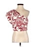 Zara Red Short Sleeve Blouse Size S - photo 1