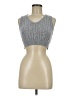 Shein 100% Acrylic Gray Sweater Vest Size 6 - photo 1