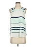 Assorted Brands 100% Polyester Green Sleeveless Blouse Size S - photo 1