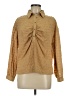 MØN RENN Tan Long Sleeve Blouse Size M - photo 1