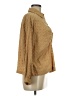 MØN RENN Tan Long Sleeve Blouse Size M - photo 4