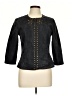 Alfred Dunner Black Denim Jacket Size 10 - photo 1