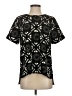 Madewell 100% Polyester Black Short Sleeve Blouse Size XS - photo 1