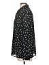 Dialogue 100% Polyester Polka Dots Black Long Sleeve Blouse Size M - photo 5