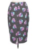 I Heart Ronson Print Gray Formal Skirt Size L - photo 2