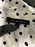 Adrienne Vittadini Polka Dots Ivory Long Sleeve Blouse Size L - photo 7