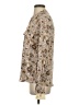 Calvin Klein 100% Polyester Paisley Brown Long Sleeve Blouse Size S - photo 5
