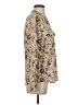 Calvin Klein 100% Polyester Paisley Brown Long Sleeve Blouse Size S - photo 4