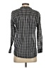 J.Crew 100% Cotton Black Long Sleeve Polo Size 0 - photo 2