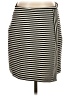 Joe Fresh Stripes Black Casual Skirt Size S - photo 1