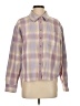 J.Crew Plaid Purple Long Sleeve Button-Down Shirt Size S - photo 1