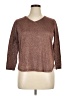 Faded Glory Metallic Brown Pullover Sweater Size 1X - photo 1