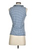 J. McLaughlin Blue Sleeveless Blouse Size XS - photo 2