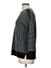 Ann Taylor LOFT Outlet 100% Cotton Houndstooth Gray Pullover Sweater Size L - photo 5