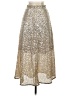 Dynamite 100% Polyester Metallic Gold Formal Skirt Size XS - photo 2
