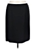 Tahari 100% Polyester Solid Black Formal Skirt Size 12 - photo 1