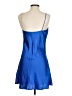 Glam 100% Polyester Solid Blue Cocktail Dress Size S - photo 2